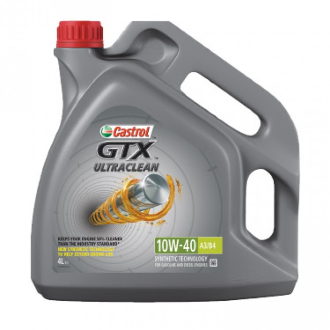 Castrol GTX Ultraclean 10W-40 A3/B4 4L