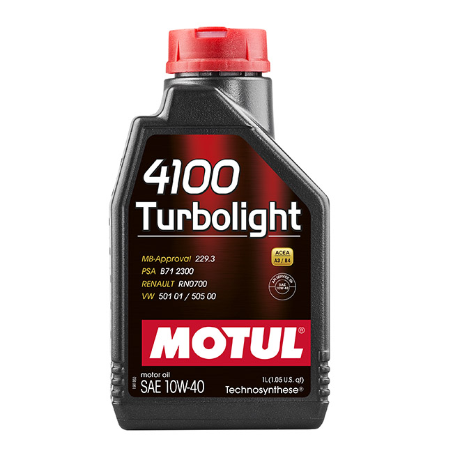 Motul 4100 TURBOLIGHT 10W40 1L
